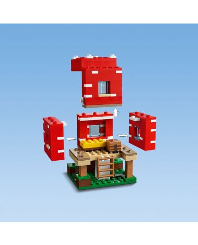 Констуктор Lego Minecraft - Къщата на гъбите (21179) - 5
