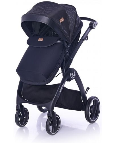 Комбинирана детска количка Lorelli - Adria, Black - 6