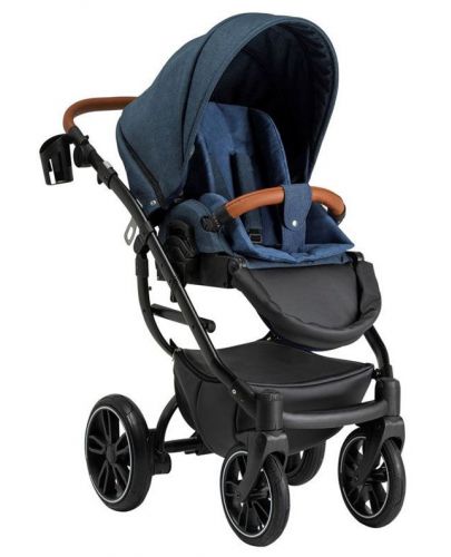 Комбинирана бебешка количка 3 в 1 Tutek - Grander Play G3, Geans - 2