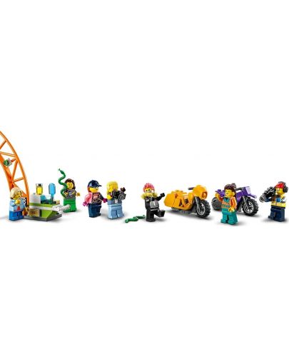 Конструктор Lego City - Арена за каскади с два лупинга (60339) - 5