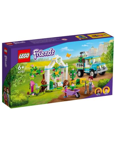 Конструктор Lego Friends - Камион за засаждане на дървета (41707) - 1