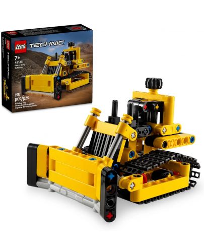 Конструктор LEGO Technic - Тежкотоварен булдозер (42163) - 7