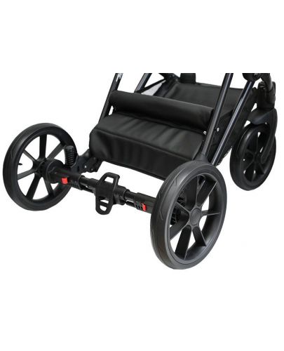 Комбинирана бебешка количка 3 в 1 Tutek - Diamos Pro 3, лилава - 8