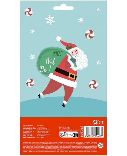 Коледни обемни етикети Apli Kids - Вкусна Коледа, 27 броя - 2
