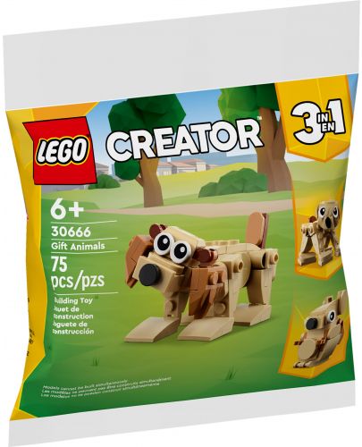 Конструктор LEGO Creator 3 в 1 - Животни (30666) - 1