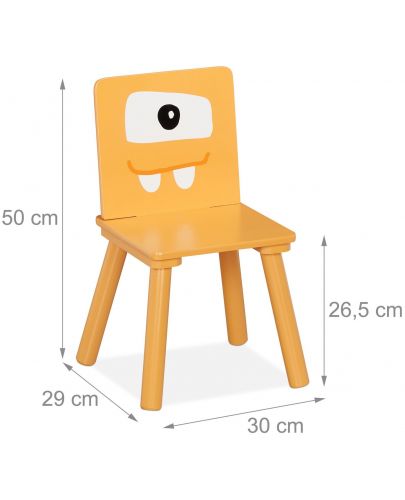 Комплект детска маса с 2 столчета Ginger Home - Ghosts - 4