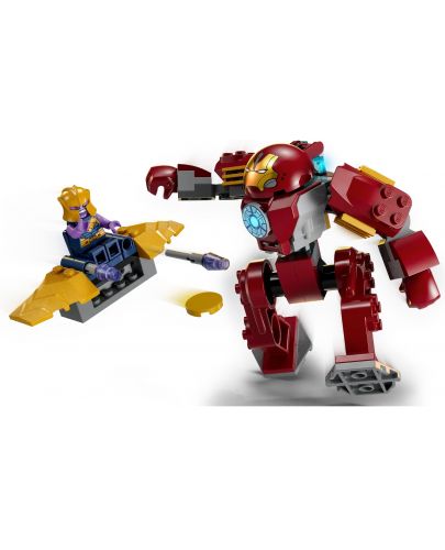 Конструктор LEGO Marvel Super Heroes - Железният човек-Хълкбъстър срещу Tанос (76263) - 5