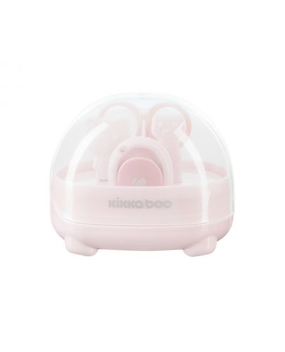 Комплект бебешка ножичка и нокторезачка KikkaBoo Bear, розов - 1