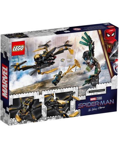 Конструктор Lego Marvel Super Heroes - Гориво за дрона на Spider-Man (76195) - 2