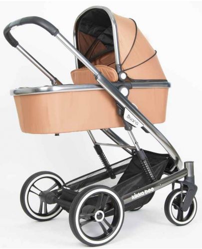 Комбинирана бебешка количка 2 в 1 KikkaBoo - Divaina, Brown - 3