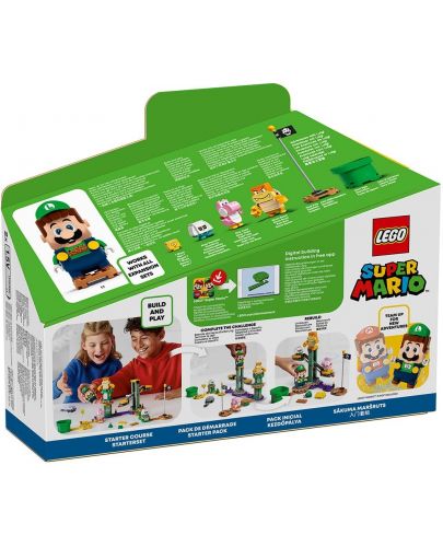 Конструктор Lego Super Mario - Приключения с Luigi начална писта (71387) - 2
