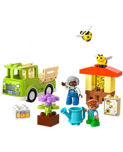 Конструктор LEGO Duplo Town - Грижа за пчелите и кошерите (10419) - 2