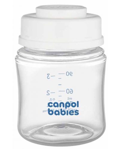 Комплект контейнери за съхранение на кърма Canpol babies - 3 х 120 ml - 2