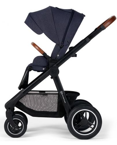 Комбинирана бебешка количка 2 в 1 KinderKraft - Everyday, синя - 5