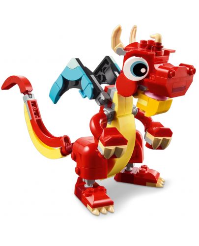 Конструктор LEGO Creator 3 в 1 - Червен дракон (31145) - 3