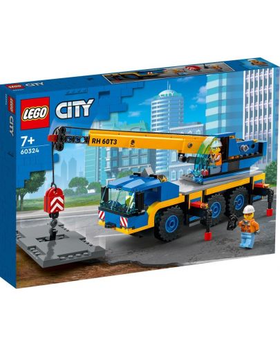 Конструктор Lego City - Подвижен кран (60324) - 1