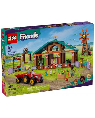 Конструктор LEGO Friends - Убежище за селскостопански животни (42617) - 1