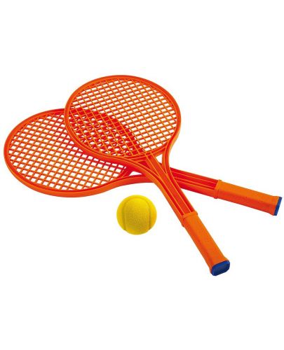 Комплект за тенис Ecoiffier - 2 хилки и топка, асортимент - 2