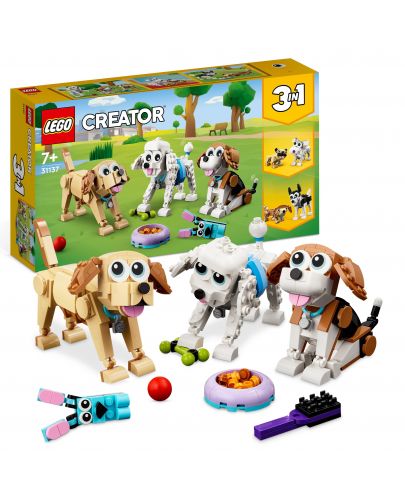 Конструктор LEGO Creator - Симпатични кучета (31137) - 2