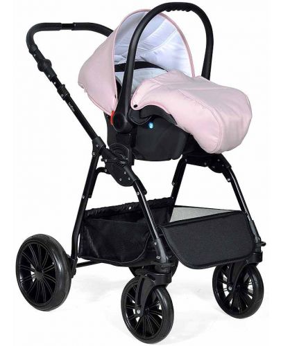 Комбинирана детска количка 3в1 Baby Giggle - Torino, розова - 4