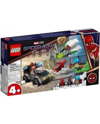 Конструктор Lego Marvel Super Heroes - Spider-Man срещу дрона на Mysterio (76184) - 1