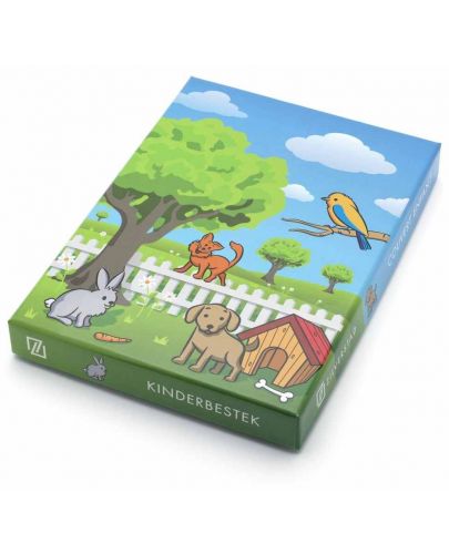 Комплект детски прибори за хранене Zilverstad - Домашни любимци, 4 части - 7