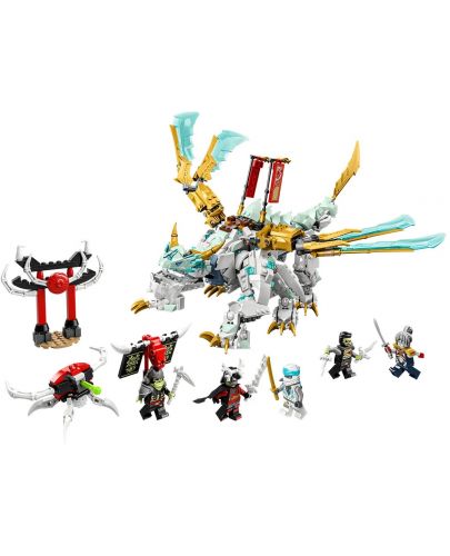 Конструктор LEGO Ninjago - Леденият дракон на Зейн (71786) - 3