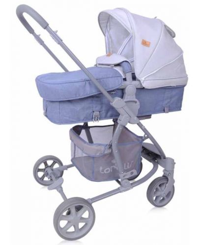 Комбинирана детска количка Lorelli - Aster, Grey - 2