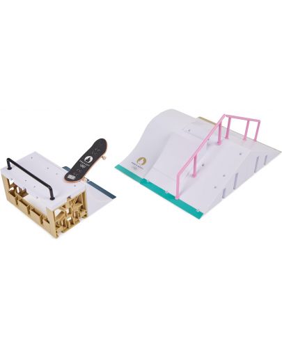 Комплект скейтборди за пръсти Tech Deck - Olympic X Connect Creator Sky Brown - 4