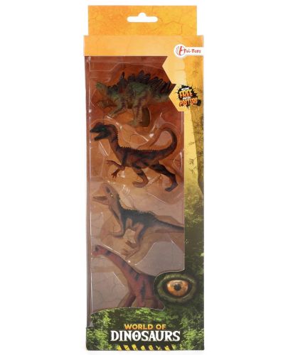 Комплект фигури Toi Toys World of Dinosaurs - Динозаври, 12 cm, асортимент - 2