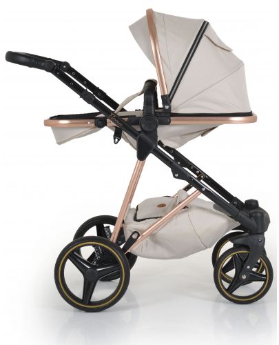 Комбинирана бебешка количка 3 в 1 Moni - Florence, бежова - 8