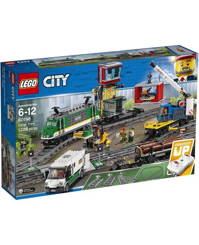 Конструктор Lego City - Товарен влак (60198) - 1