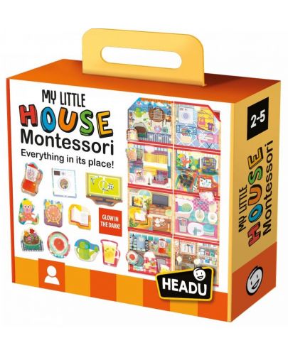 Комплект Headu Montessori - Моята малка къща - 1