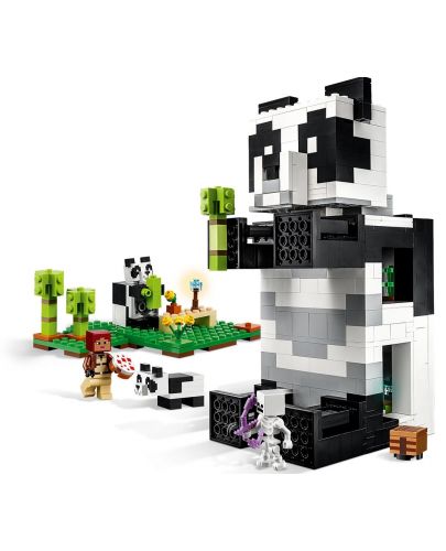 Конструктор LEGO Minecraft - Къщата на пандите (21245) - 4