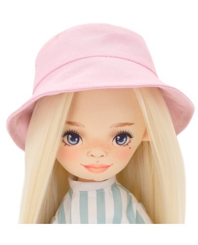 Комплект дрехи за кукла Orange Toys Sweet Sisters - Гащеризон на райета - 3