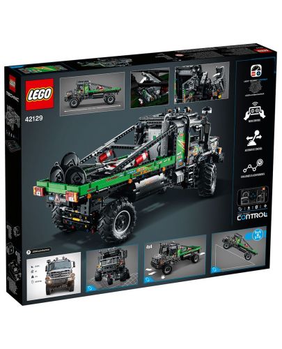 Конструктор Lego Technic - Камион 4x4 Mercedes Benz Zetros (42129) - 2