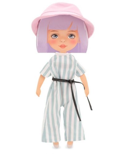 Комплект дрехи за кукла Orange Toys Sweet Sisters - Гащеризон на райета - 2