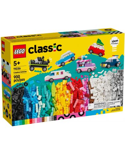Конструктор LEGO Classic - Творчески превозни средства (11036) - 1