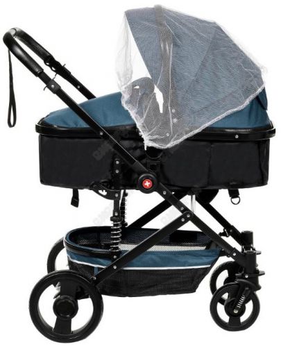 Комбинирана детска количка 2 в 1 Zizito - ZI Lana, синя - 5