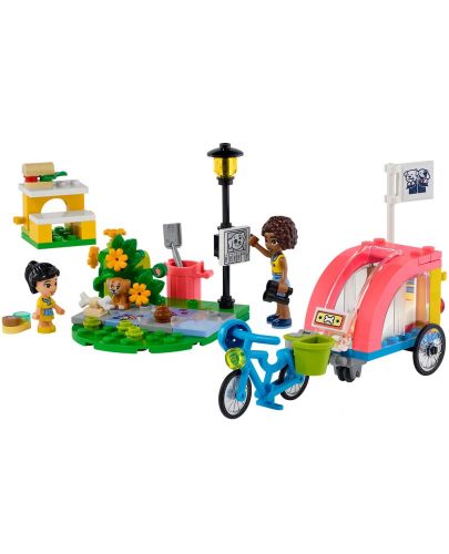 Конструктор LEGO Friends - Велосипед за спасяване на кучета (41738) - 3