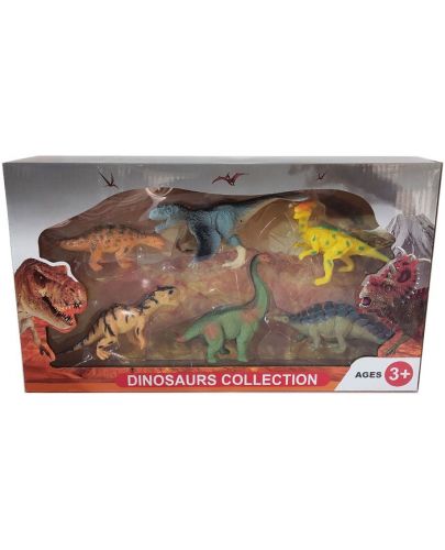 Комплект фигури Ocie - Динозаври, 6 броя, вид 2 - 1