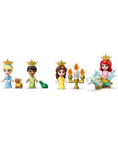Конструктор Lego Disney Princess - Приказното приключение на Ариел, Бел, Тиана и Пепеляшка (43193) - 5