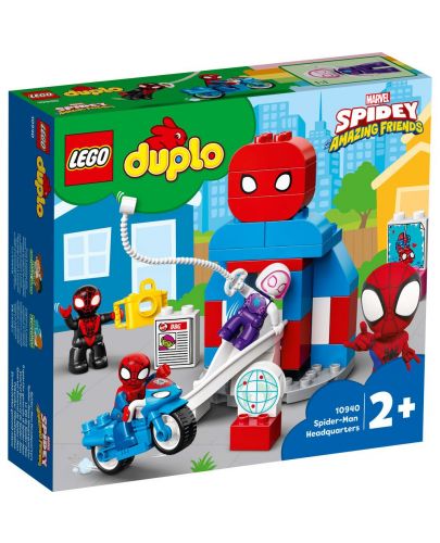 Конструктор Lego Duplo Super Heroes - Главната квартира на Spider-Man (10940) - 1