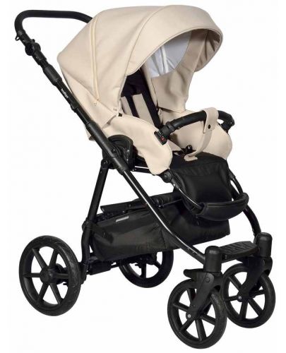 Комбинирана детска количка 3в1 Baby Giggle - Broco Eco, бежова - 3