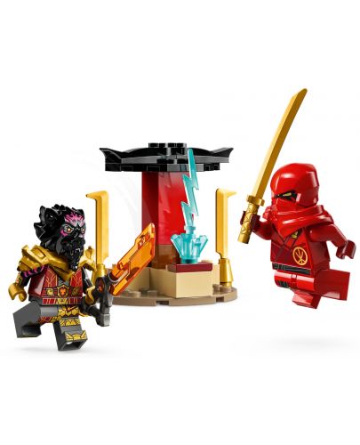 Конструктор LEGO Ninjago - Битката на Кай и Рас с мотор и кола (71789) - 3