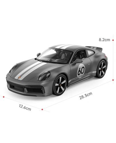 Кола с радиоуправление Rastar - Porsche 911 Sport Classic, 1:16 - 5