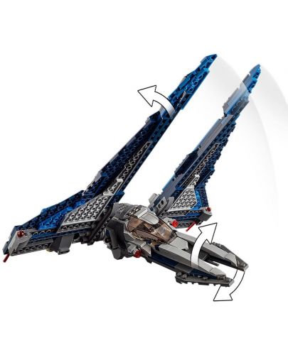 Конструктор Lego Star Wars - Mandalorian Starfighter (75316) - 7