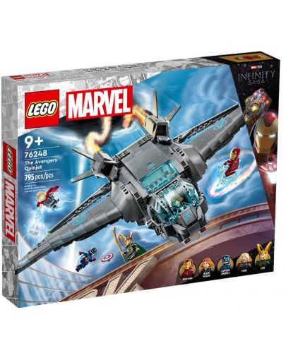 Конструктор LEGO Marvel Super Heroes - Куинджетът на отмъстителите (76248) - 1