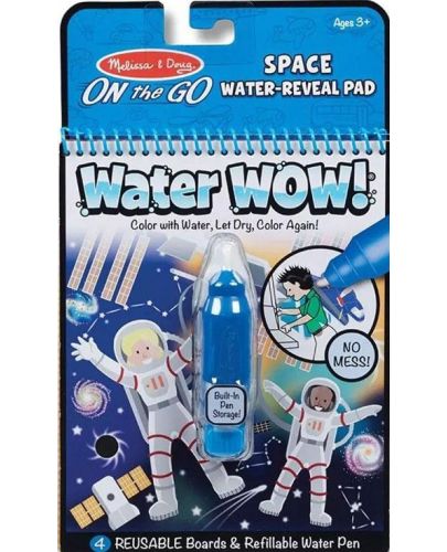 Комплект за рисуване с вода Melissa & Doug - Космос - 1