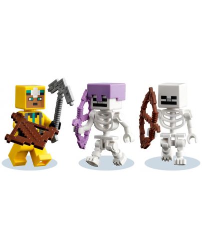 Конструктор LEGO Minecraft - Занданът на скелетите (21189) - 3